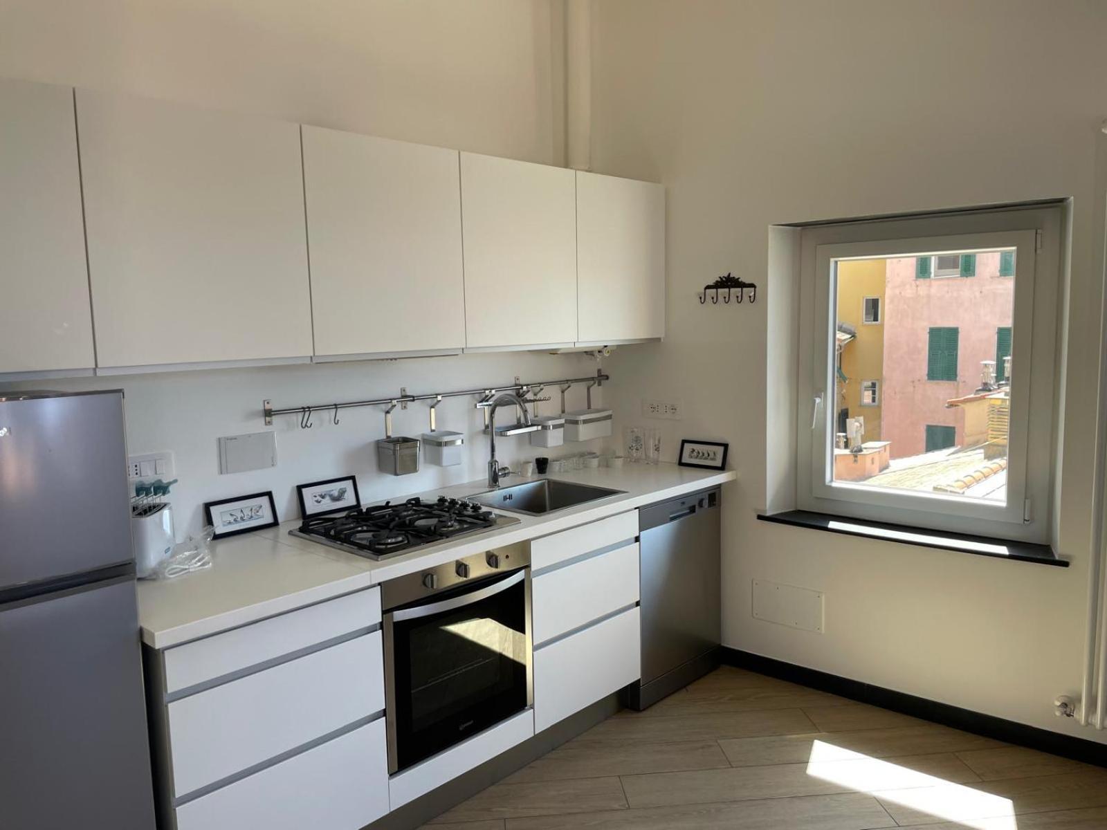 Apartament Sea View Camogli Portofino Zewnętrze zdjęcie