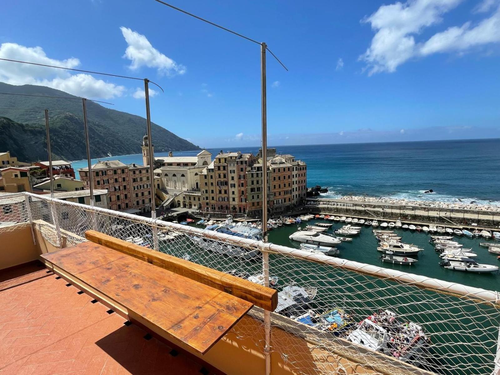 Apartament Sea View Camogli Portofino Zewnętrze zdjęcie
