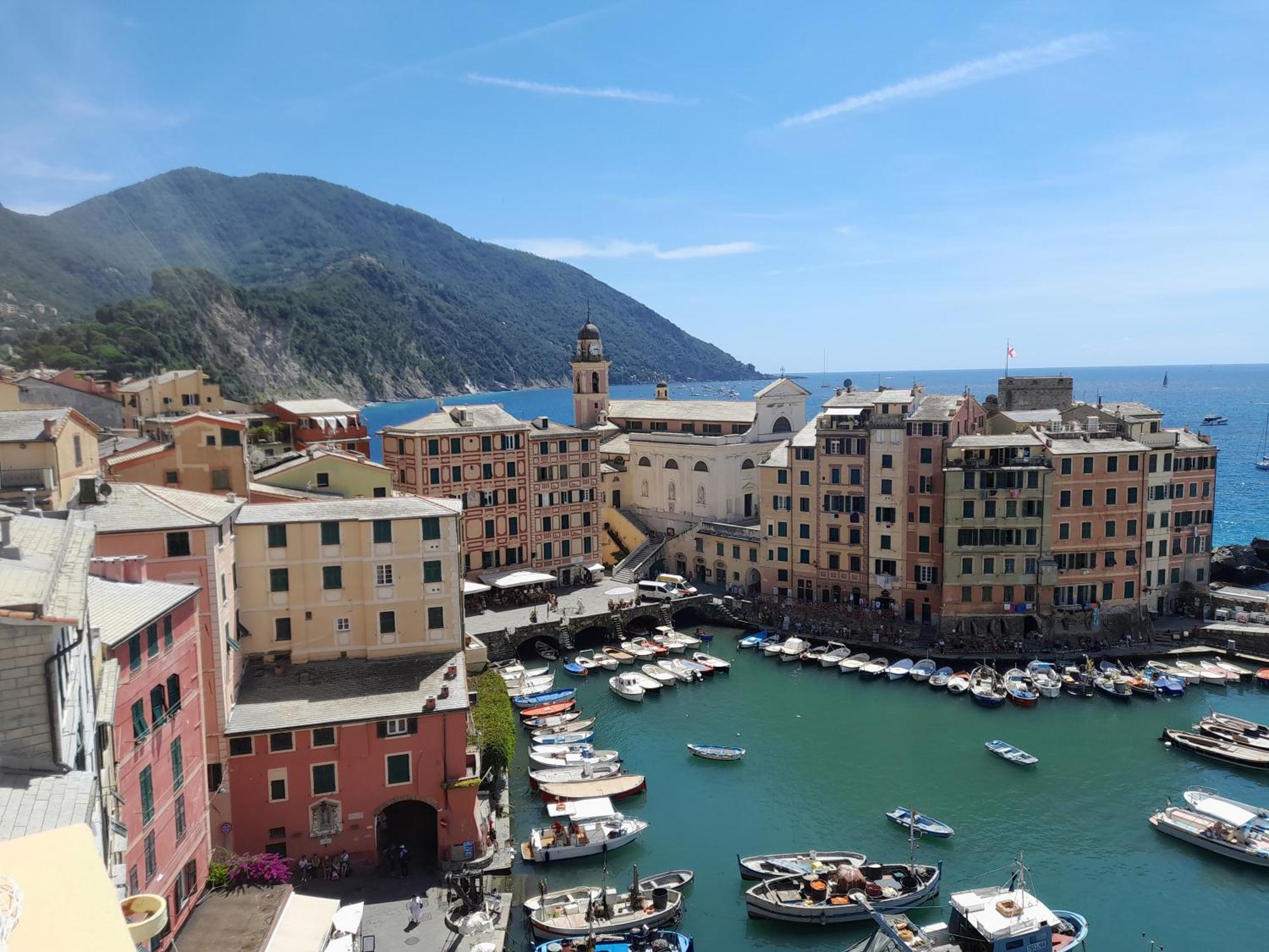 Apartament Sea View Camogli Portofino Zewnętrze zdjęcie