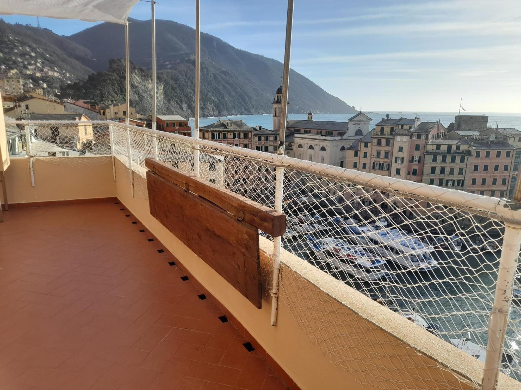 Apartament Sea View Camogli Portofino Zewnętrze zdjęcie