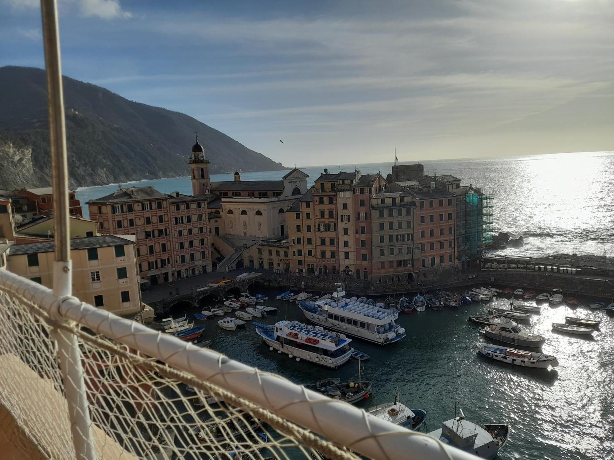 Apartament Sea View Camogli Portofino Zewnętrze zdjęcie